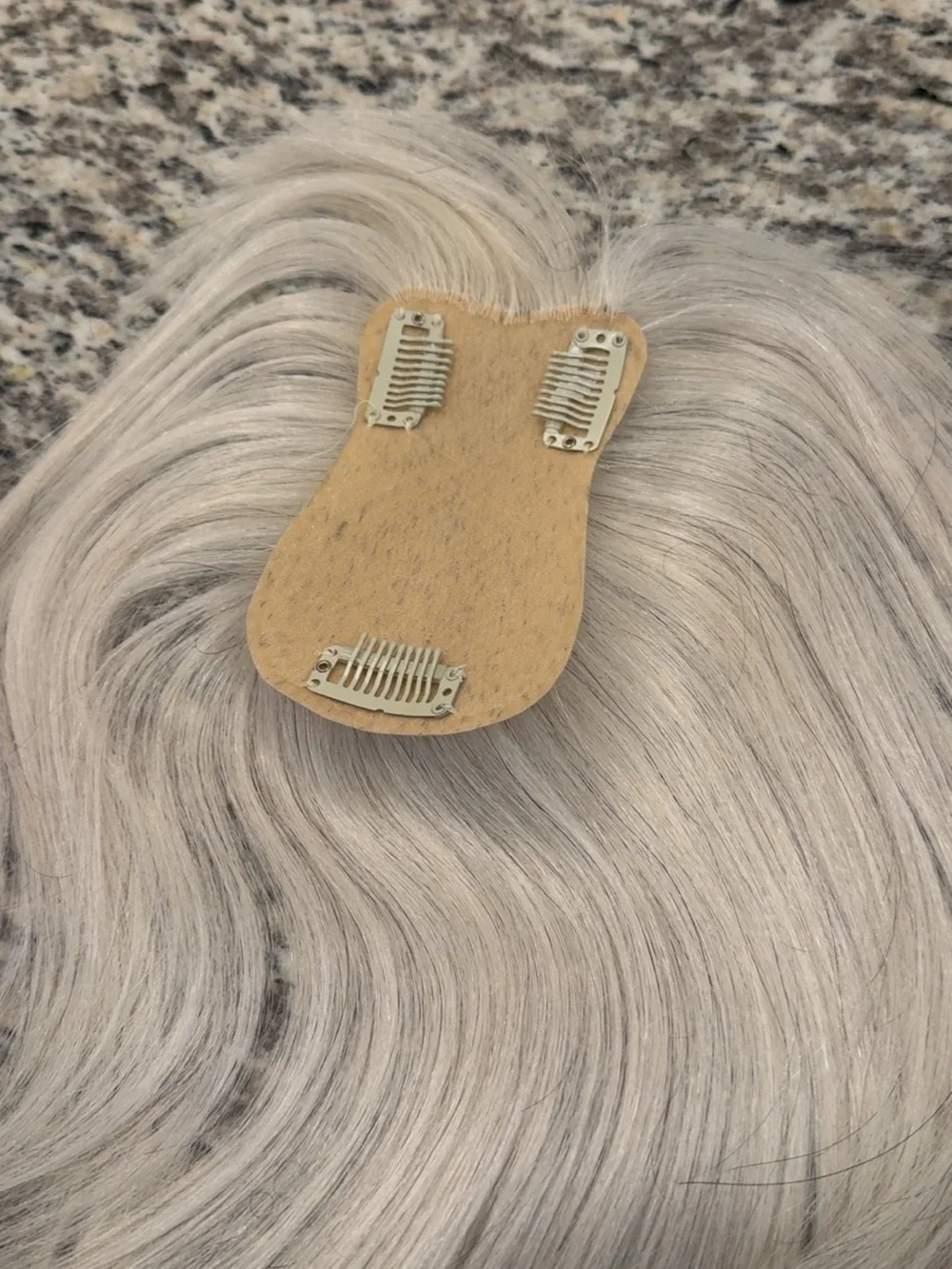 Flufymooz 100% Real Human Hair Toppers, 12 Inch Human Hair Toppers for Thinning